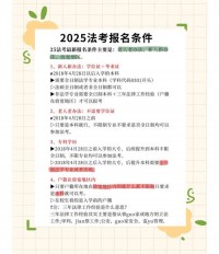 2025年法考什么时候报名