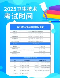 南卫2025年什么时候考