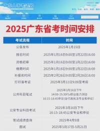 2025年语数英合格考什么时候